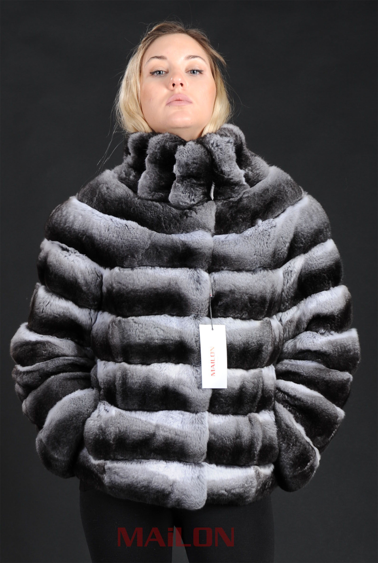 Brand New Top Quality Chinchilla Fur Jacket