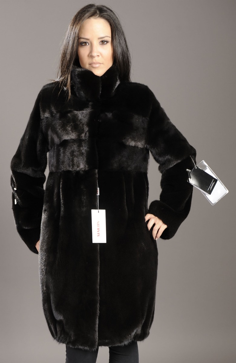 Baloo Blackglama mink fur jacket coat