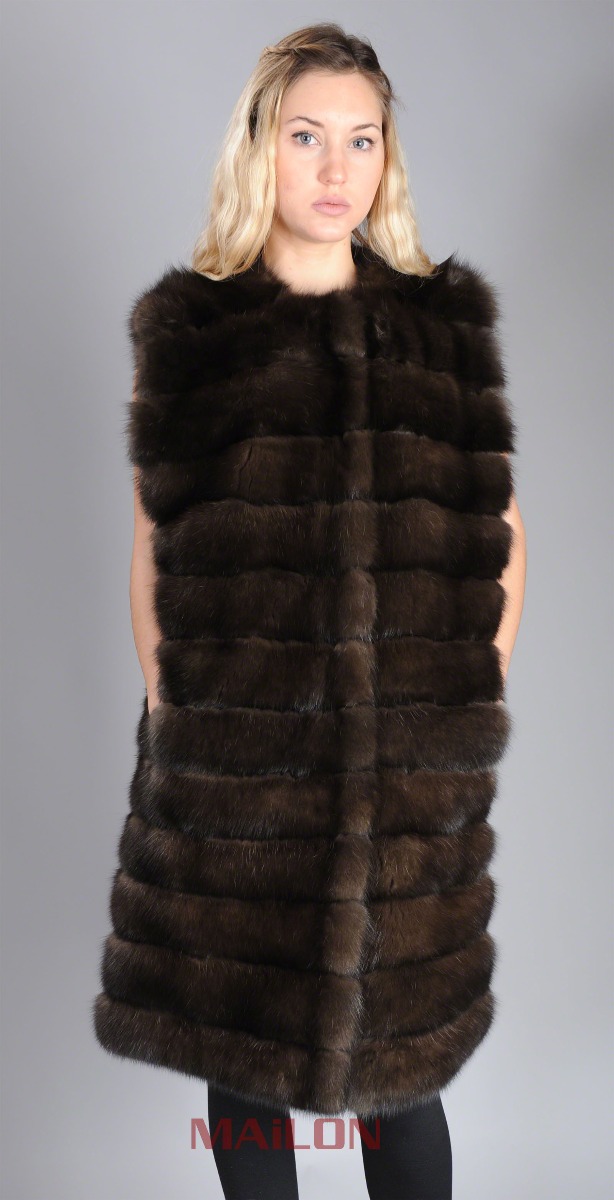 Genuine Sable Fur Vest